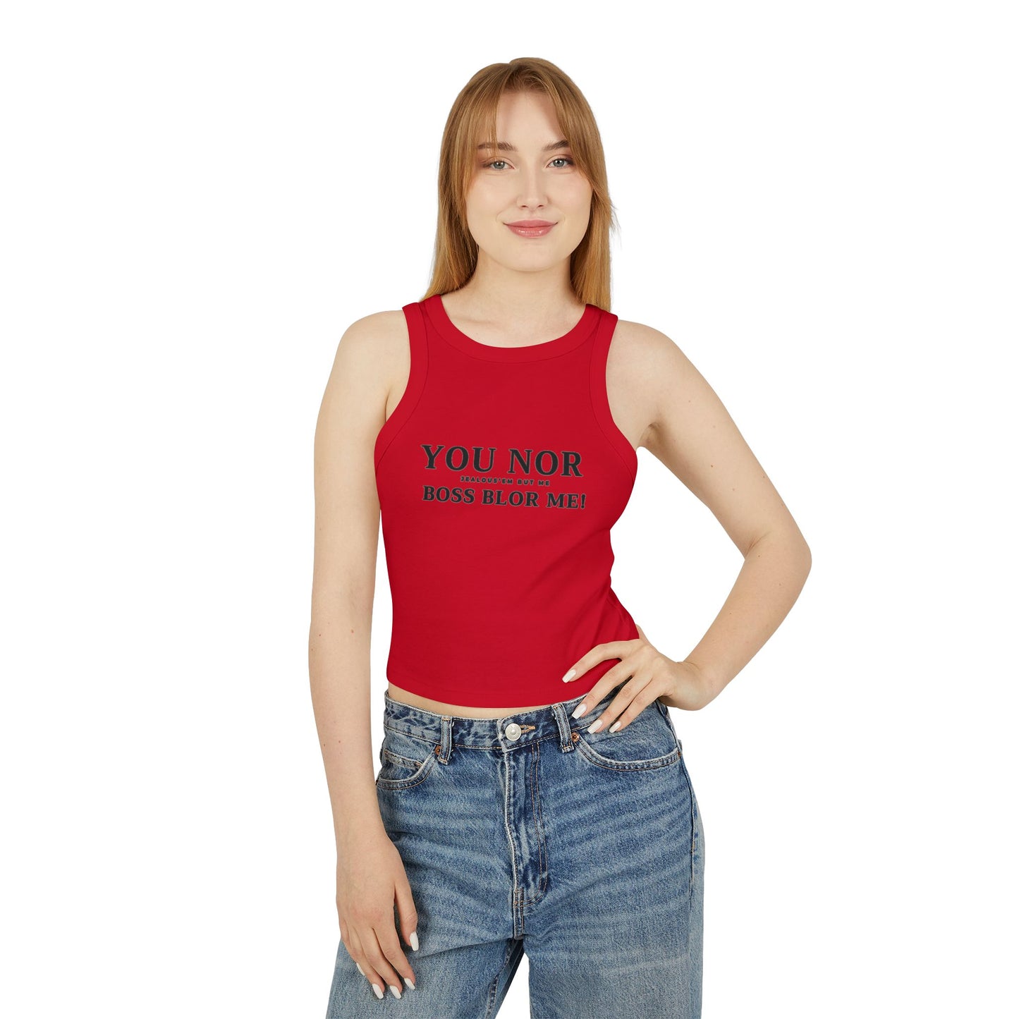 YOU NO BOSS BLOR ME! Micro Rib Top 1