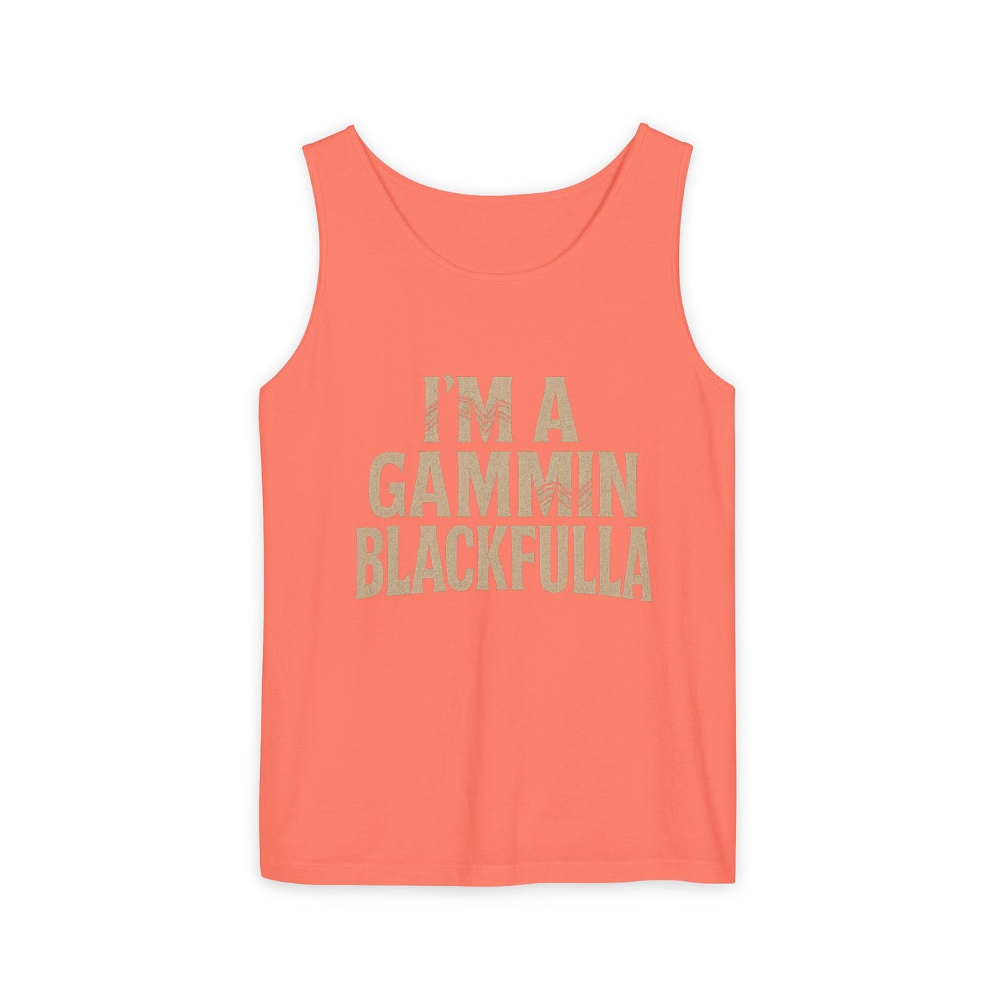 I'M A GAMMIN BLACKFULLA SINGLETS