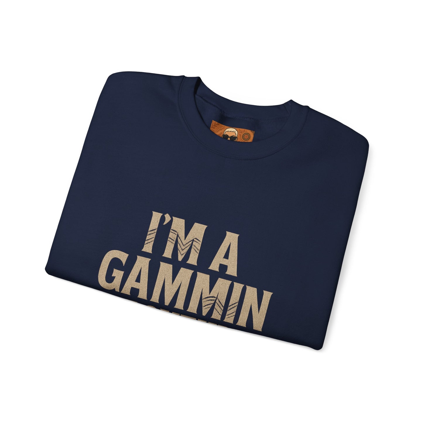 I’M A GAMMIN BLACKFULLA SWEATER