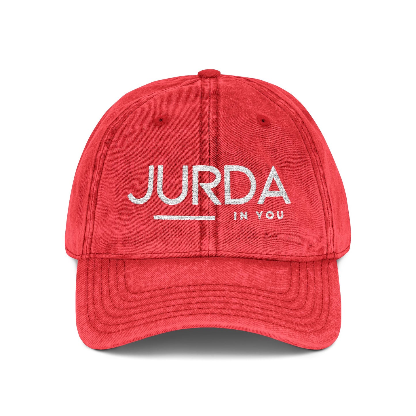 JURDA IN YOU Vintage Embroidered Cap