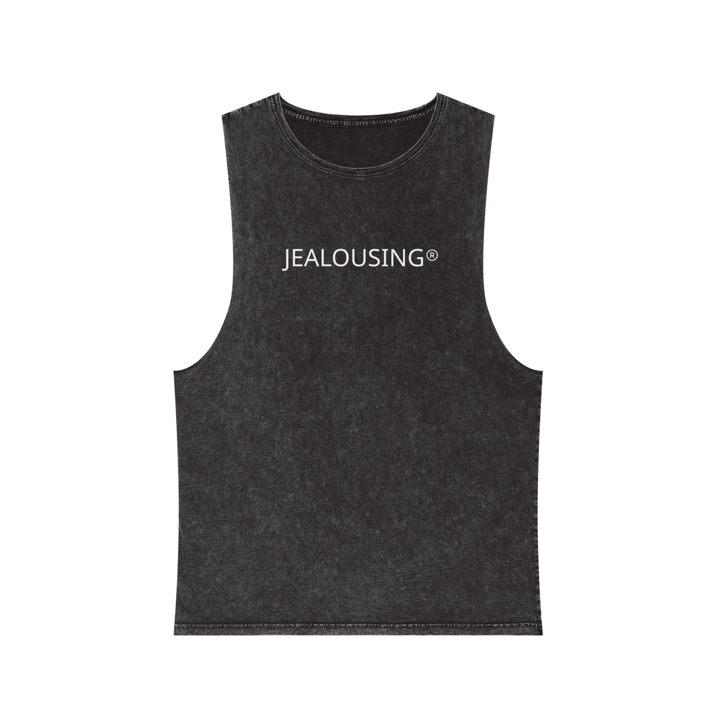 Unisex Jealousing Stonewash Singlet