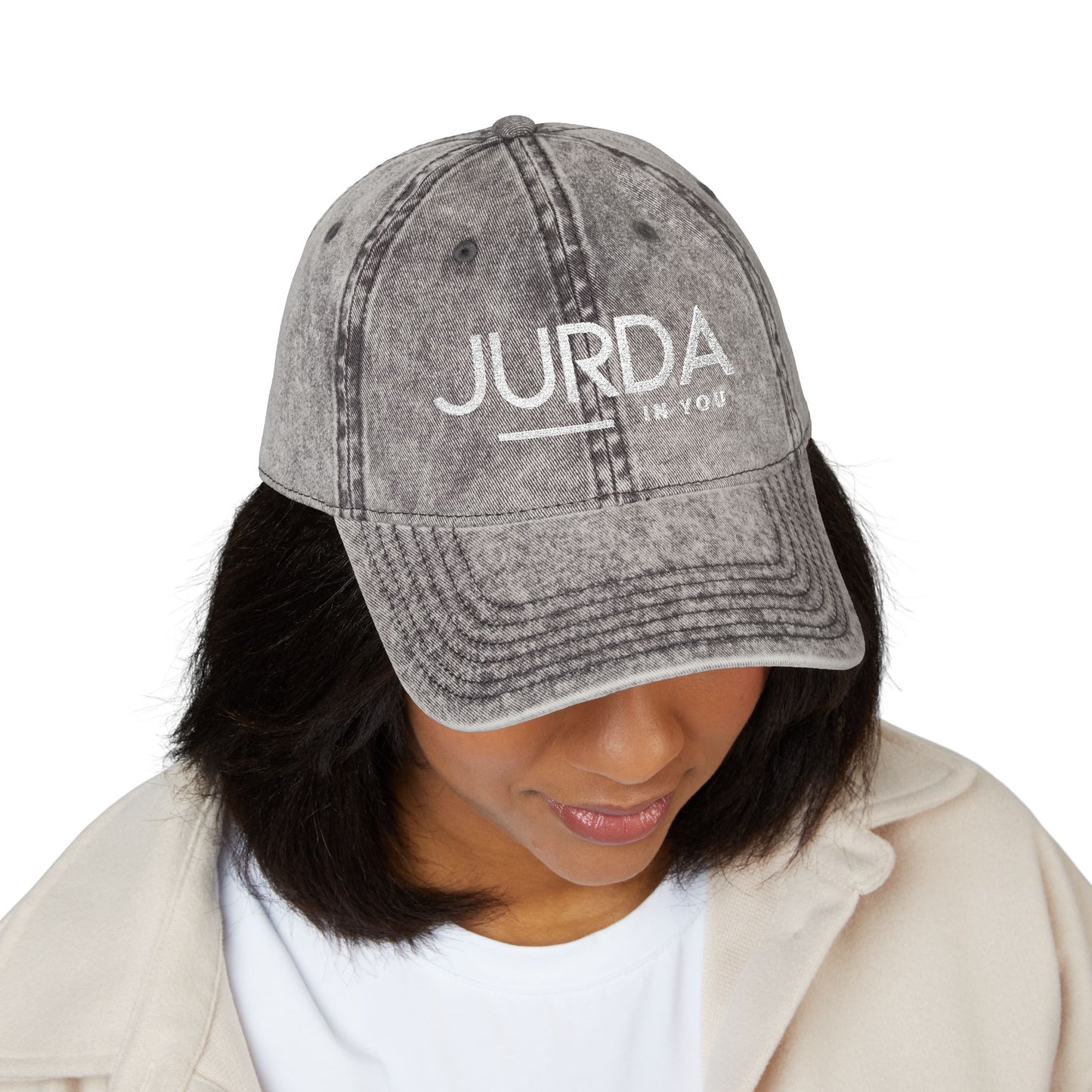 JURDA IN YOU Vintage Embroidered Cap