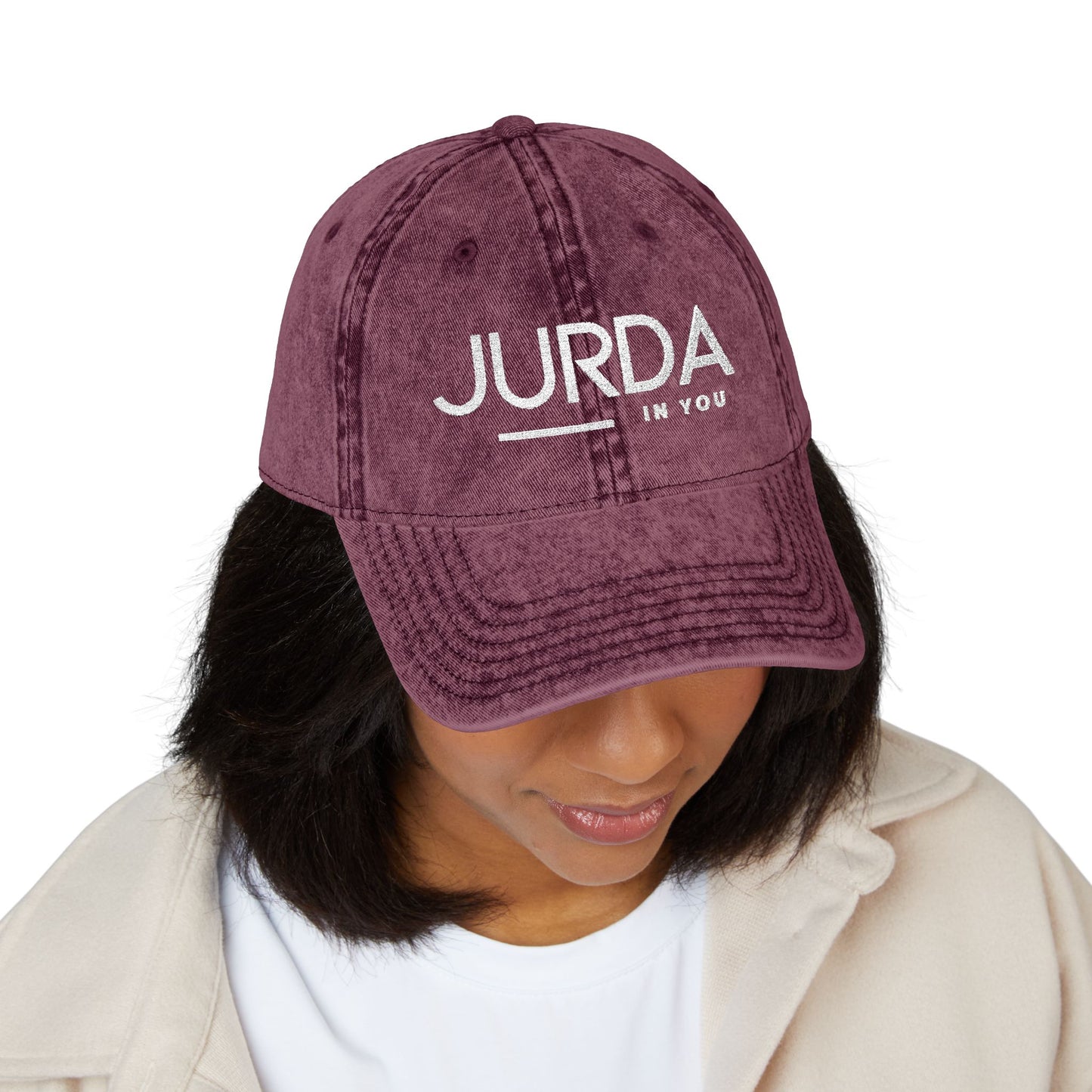 JURDA IN YOU Vintage Embroidered Cap