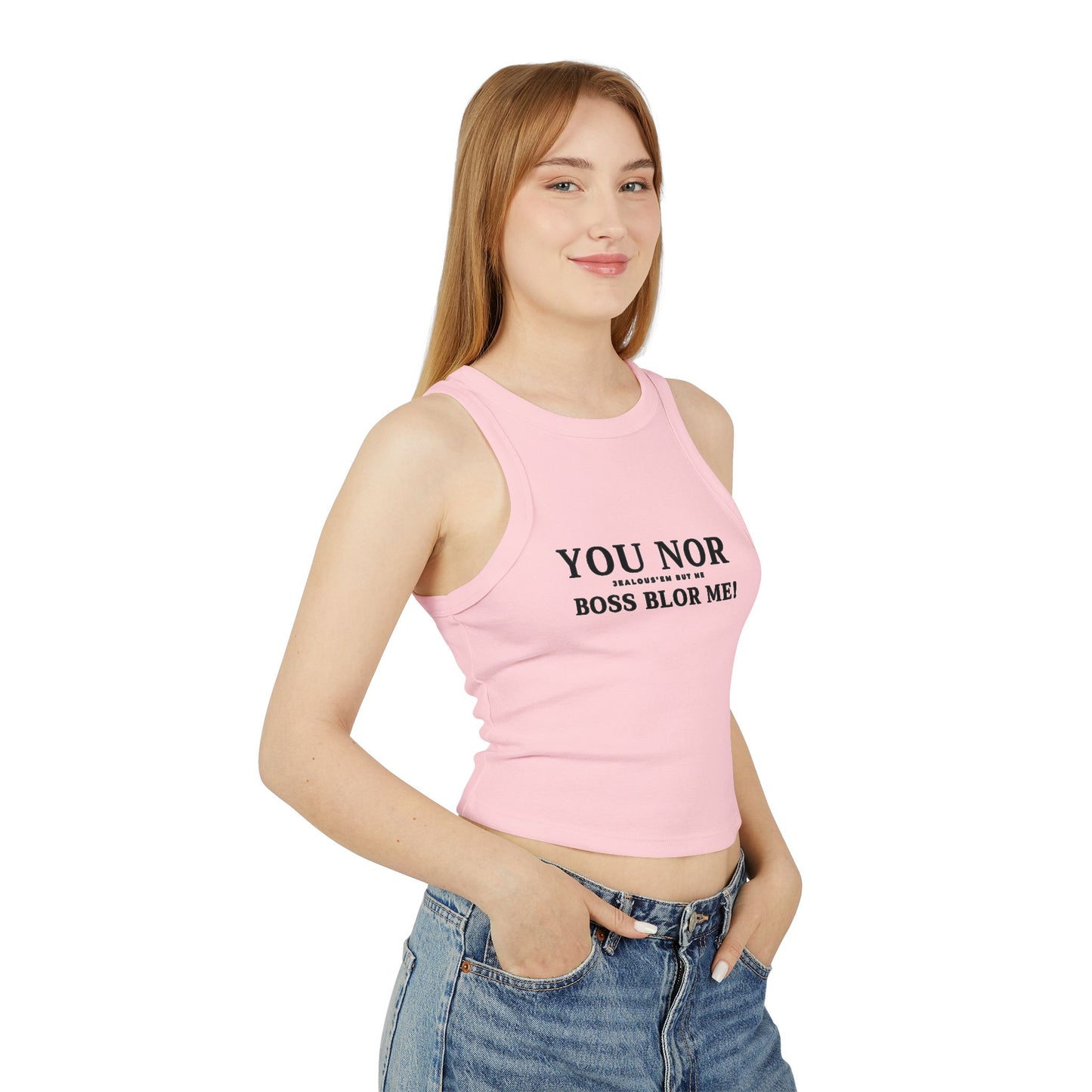 YOU NO BOSS BLOR ME! Micro Rib Top 1