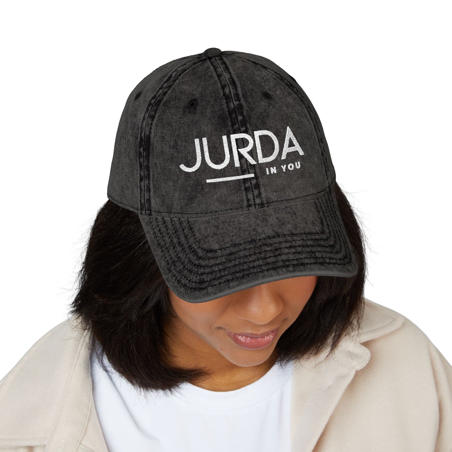JURDA IN YOU Vintage Embroidered Cap
