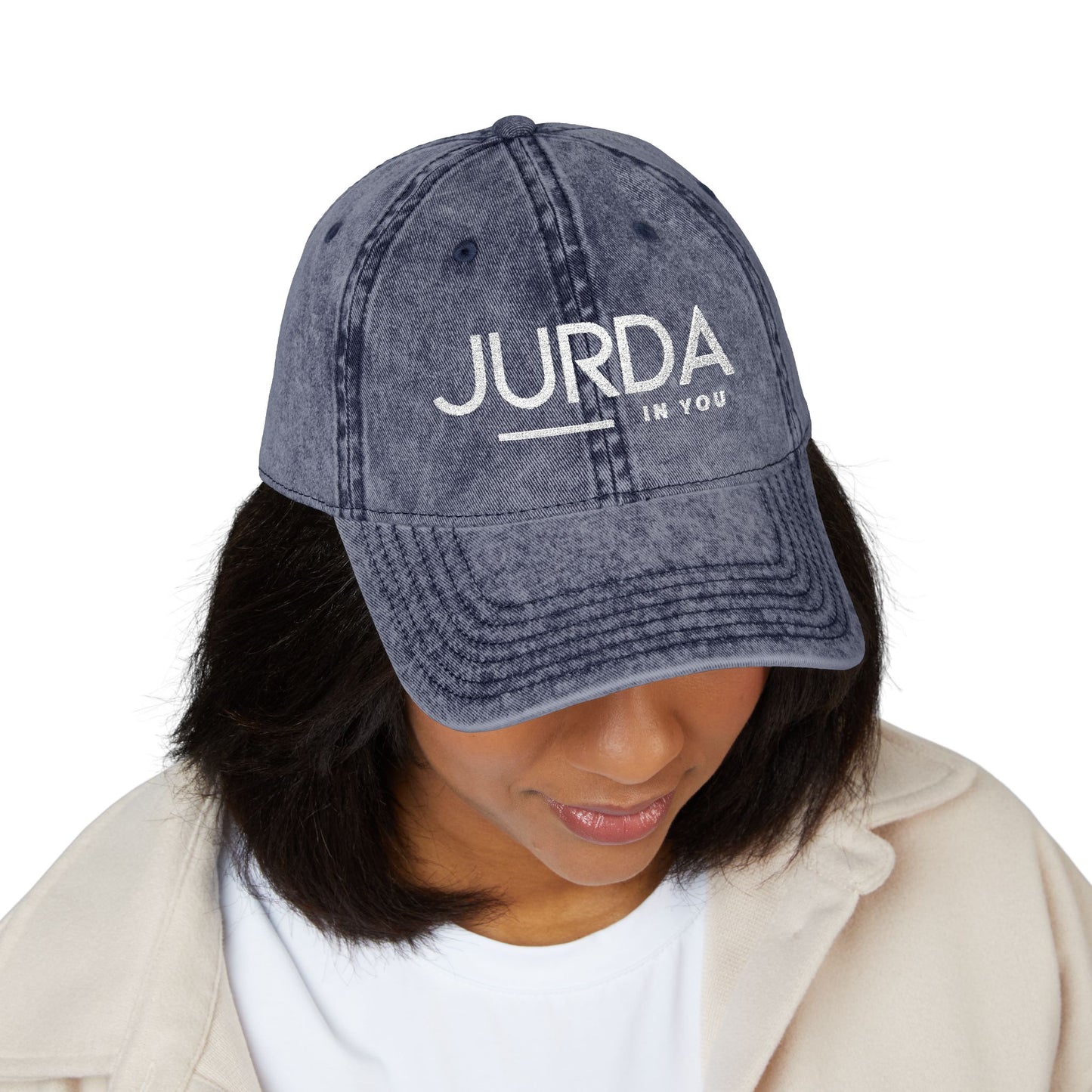JURDA IN YOU Vintage Embroidered Cap