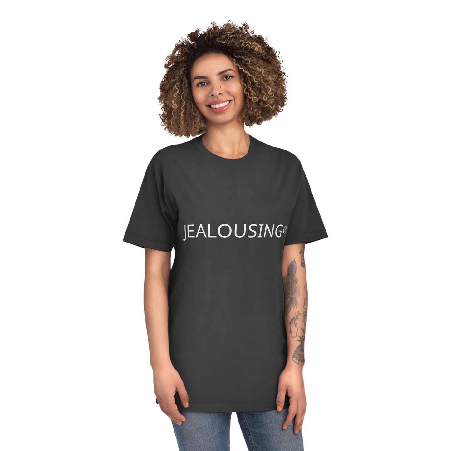'JEALOUSING' Print | Trendy Graphic Tee for Casual Wear, Stylish Gift, Summer Outfit, Self-Expression | [...]