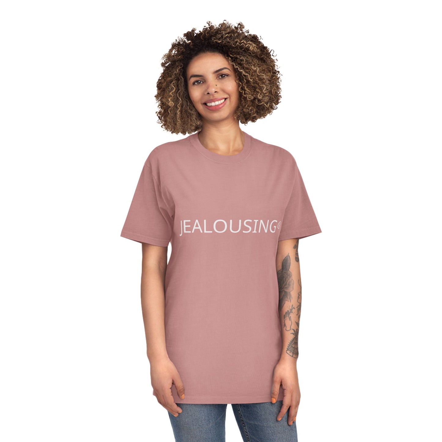'JEALOUSING' Print | Trendy Graphic Tee for Casual Wear, Stylish Gift, Summer Outfit, Self-Expression | [...]