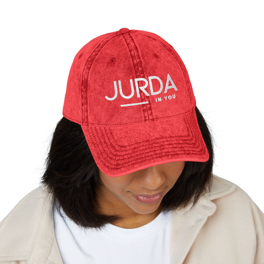 JURDA IN YOU Vintage Embroidered Cap