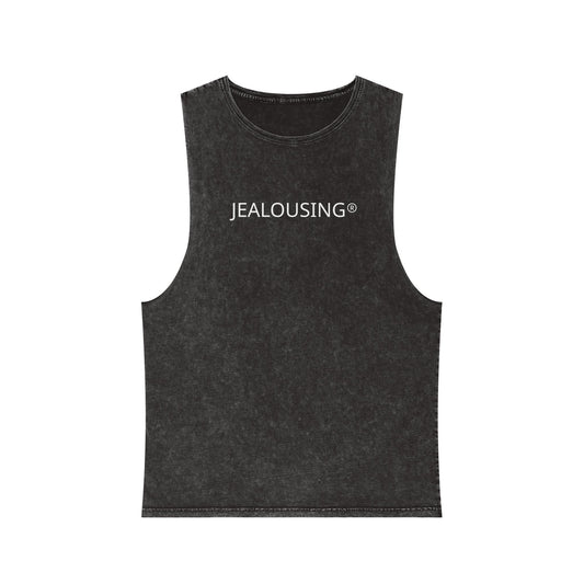 Unisex Jealousing Stonewash Singlet