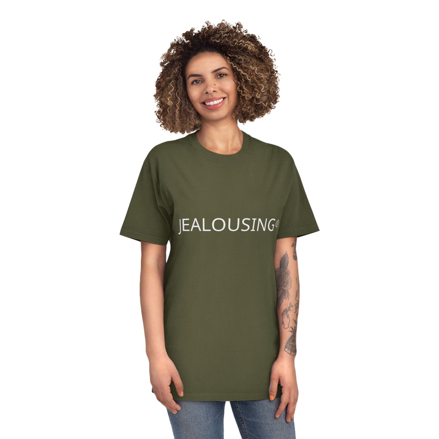 'JEALOUSING' Print | Trendy Graphic Tee for Casual Wear, Stylish Gift, Summer Outfit, Self-Expression | [...]