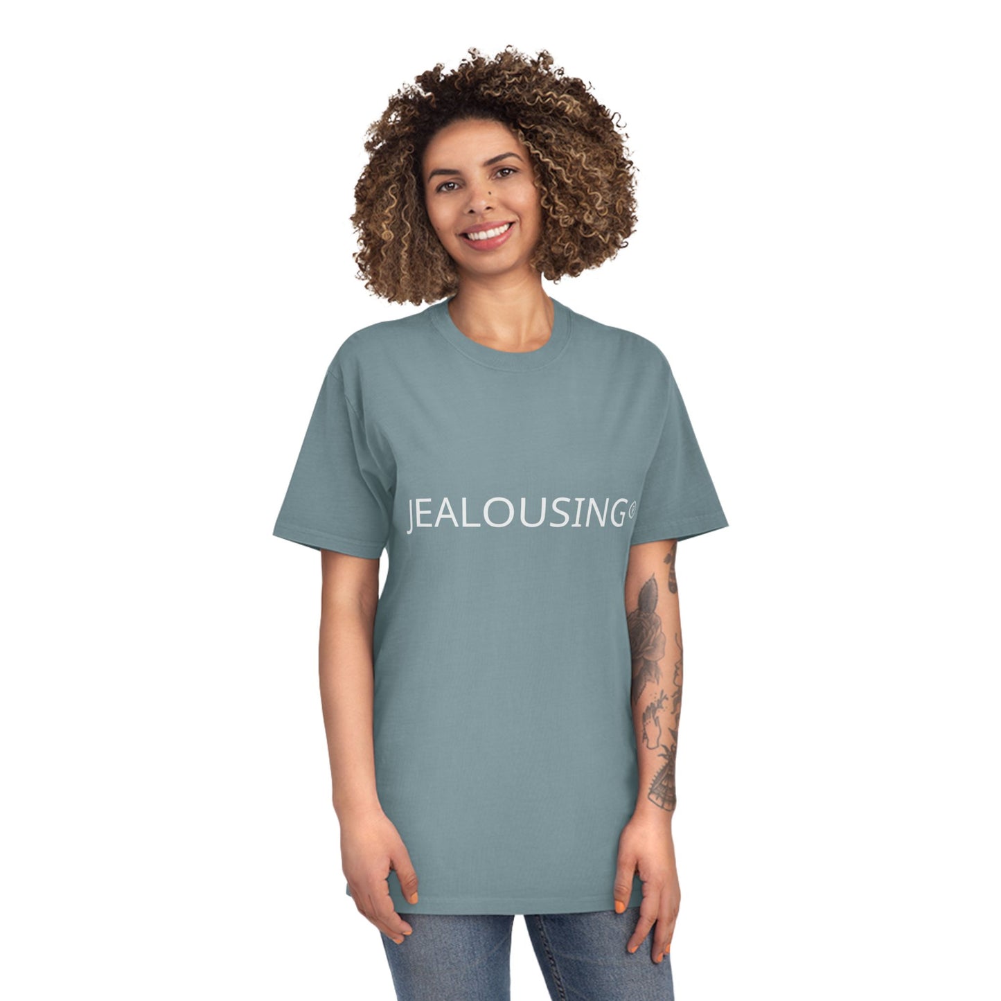 'JEALOUSING' Print | Trendy Graphic Tee for Casual Wear, Stylish Gift, Summer Outfit, Self-Expression | [...]
