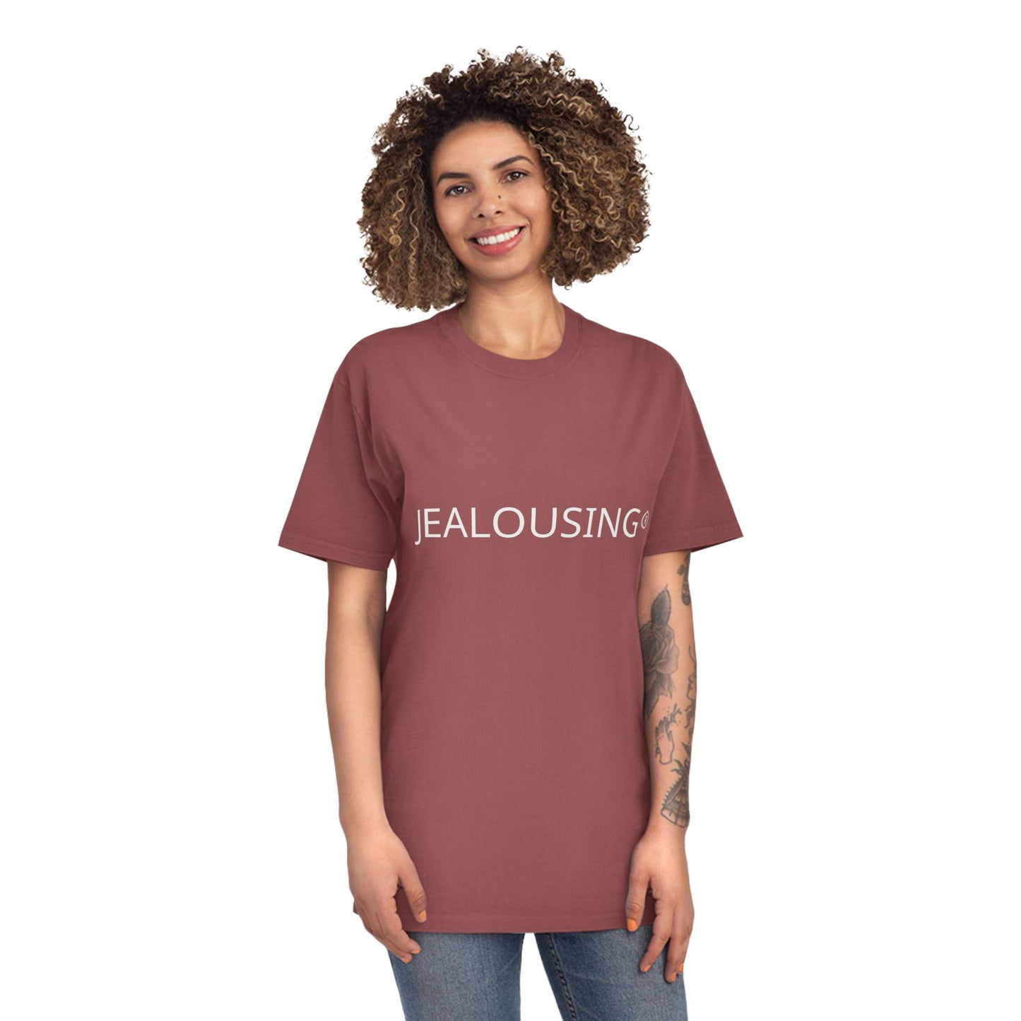 'JEALOUSING' Print | Trendy Graphic Tee for Casual Wear, Stylish Gift, Summer Outfit, Self-Expression | [...]