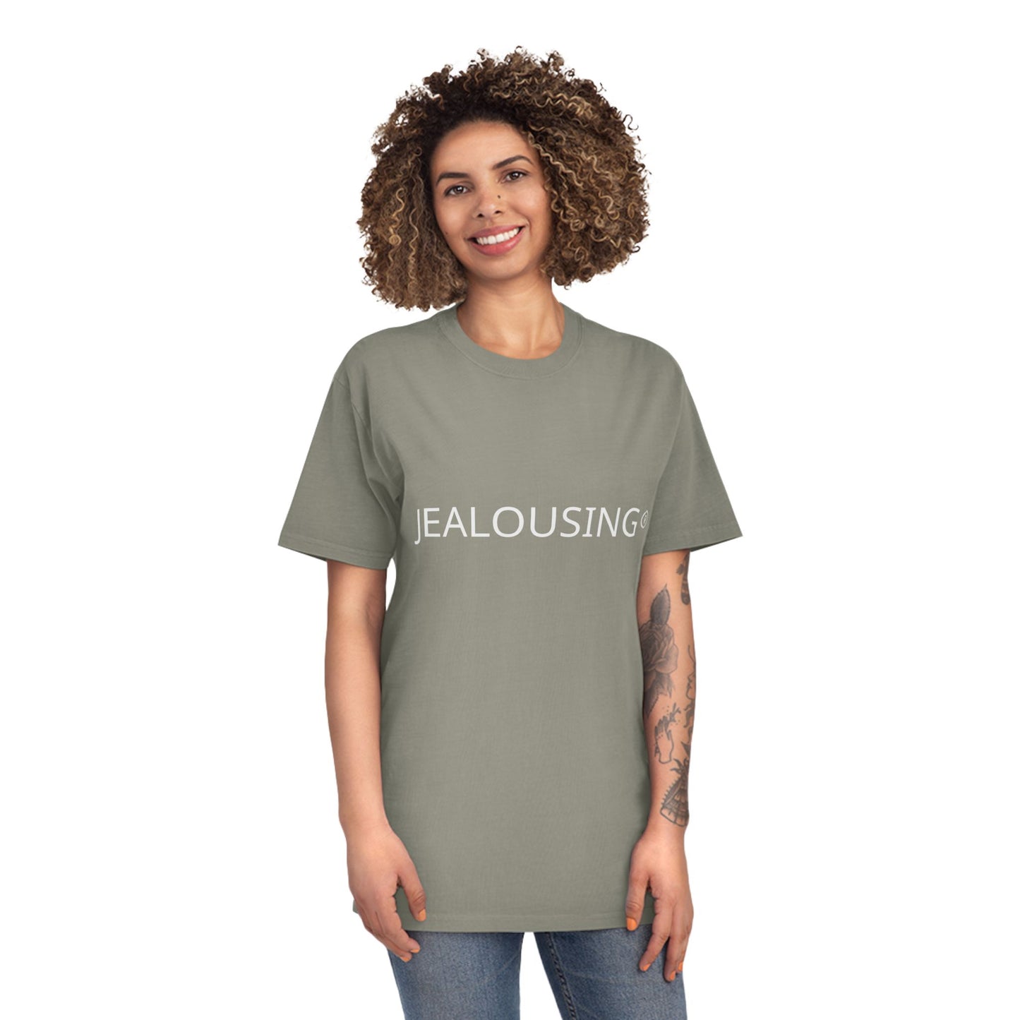 'JEALOUSING' Print | Trendy Graphic Tee for Casual Wear, Stylish Gift, Summer Outfit, Self-Expression | [...]