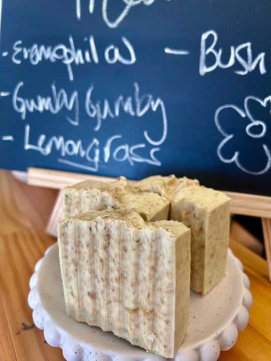 🌿 NEW – Native Lemongrass Exfoliating Bush Soap Pre-Order Limited Edition 🌿
